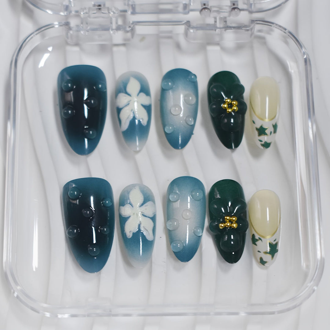 Artistic Gel Nail Art Design Kalsten