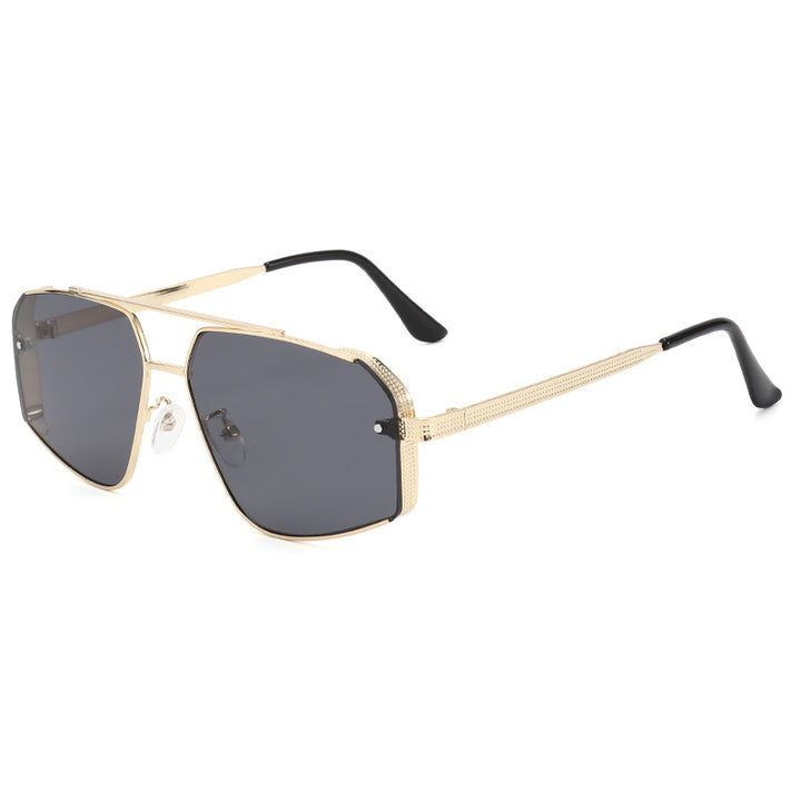 Oversized Geometric Frame Sunglasses Kalsten