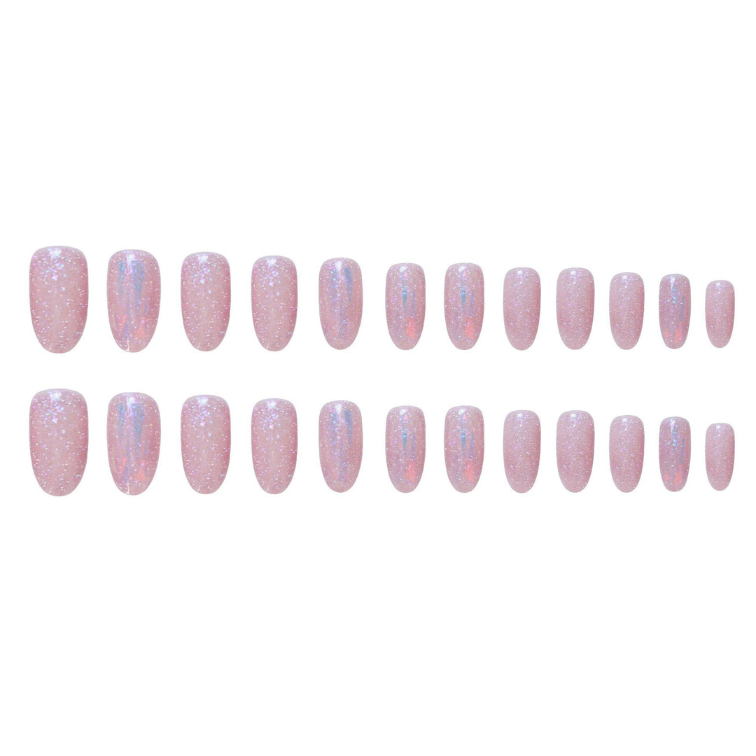 Sparkling Glittery Press-On Nail Set Kalsten 1790727491