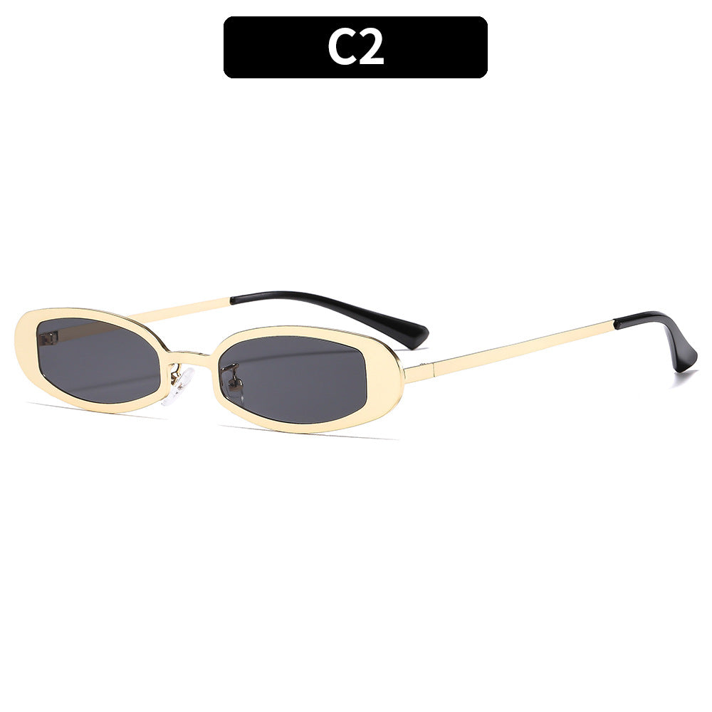 Modern Oval Frame Eyewear
