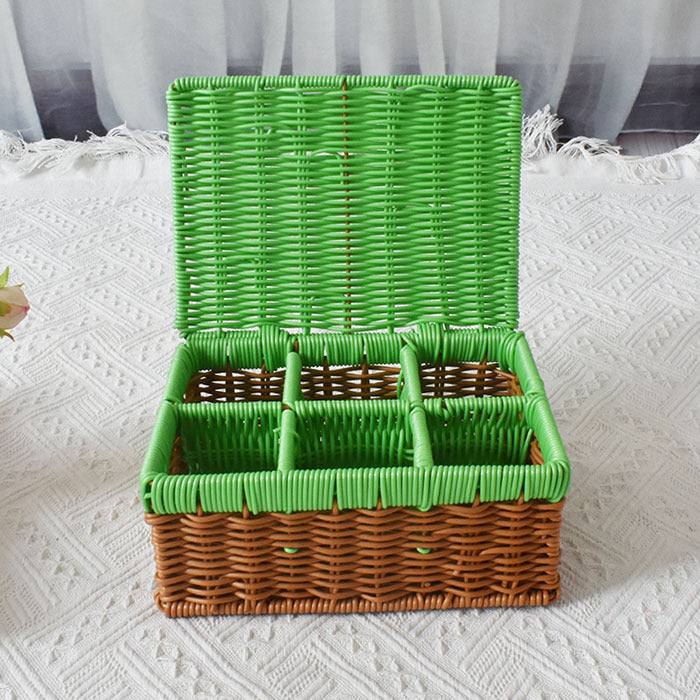 Decorative Woven Storage Caddy Kalsten