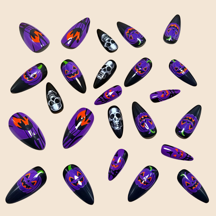 Halloween Fake Nails Kalsten