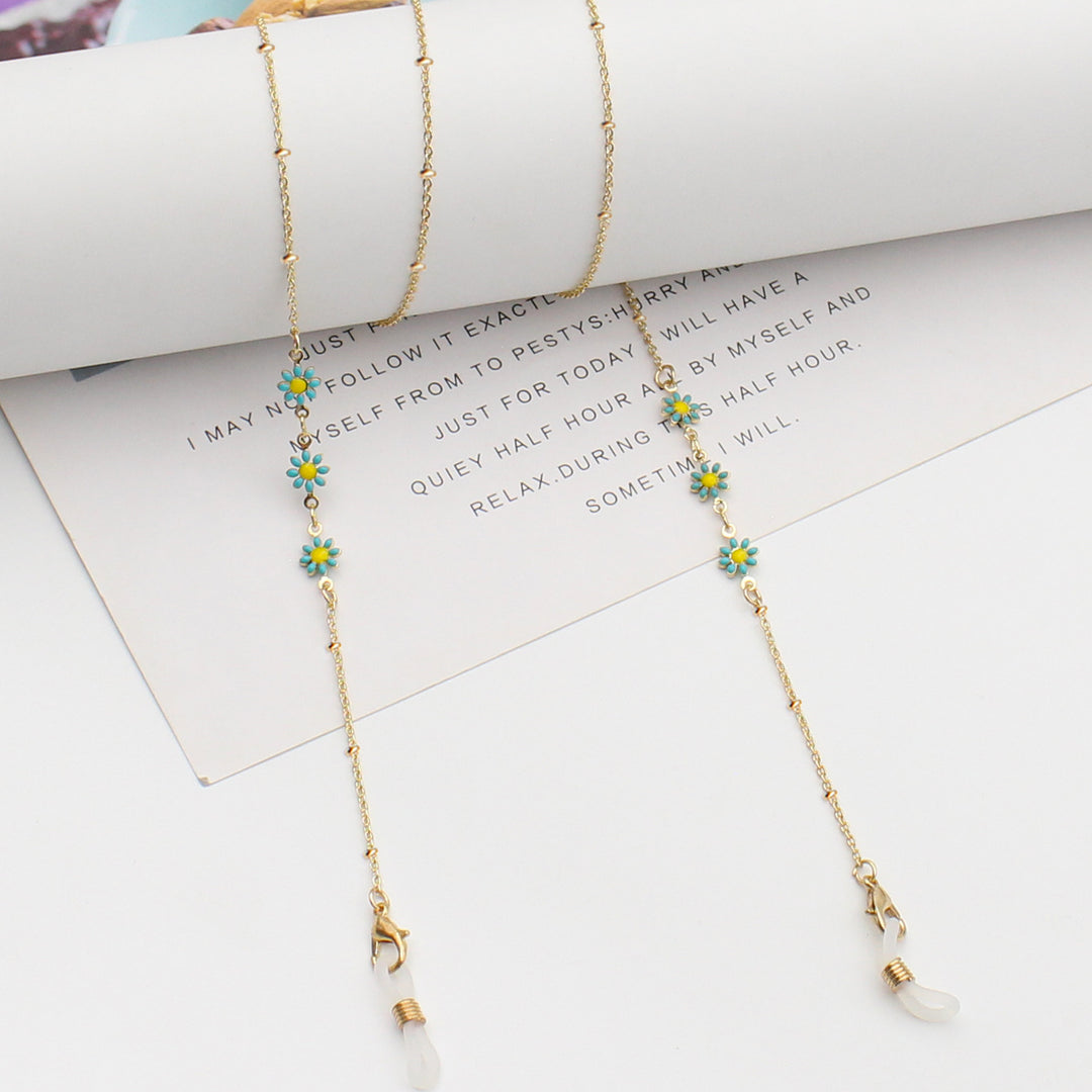 Floral Themed Eyewear Chain Kalsten