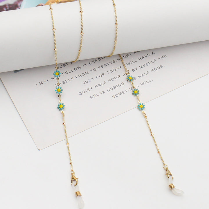 Floral Themed Eyewear Chain Kalsten