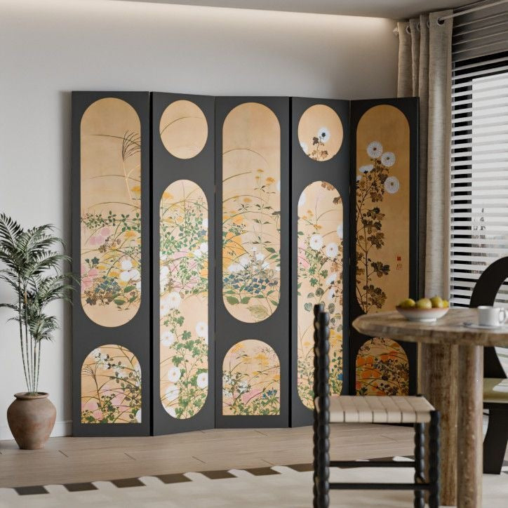 Artistic Floral Room Divider Kalsten