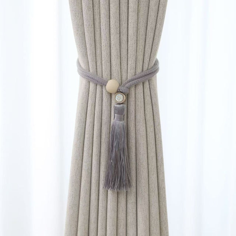 Elegant curtain tieback with tassels Kalsten