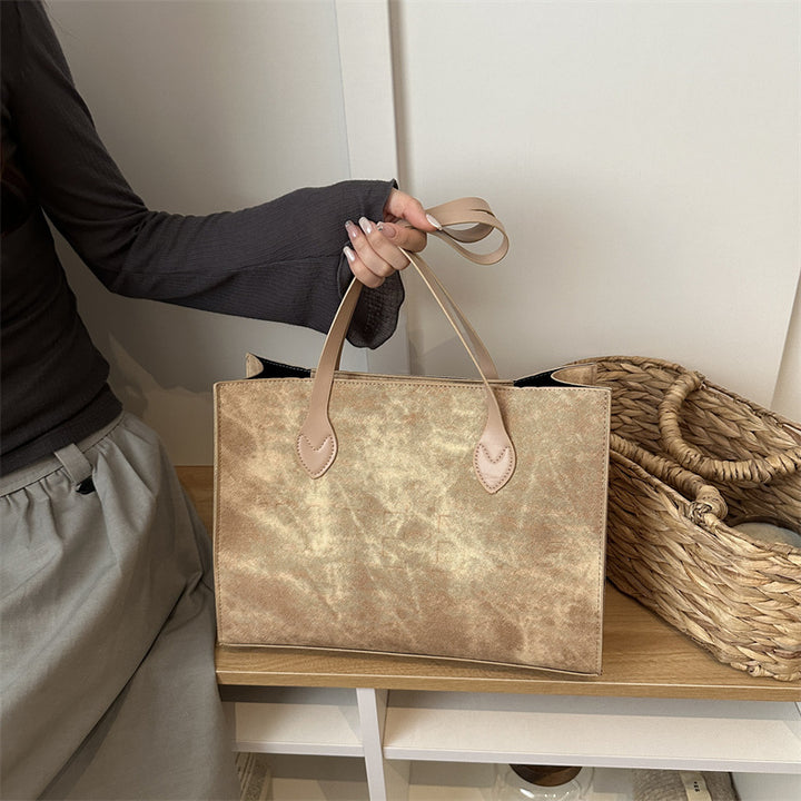 Classic Suede Tote Bag