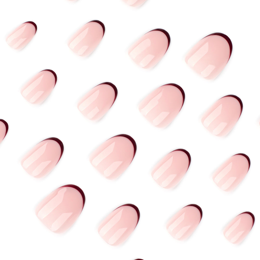 Elegant Nail Art with Gradient and Glossy Finish Kalsten