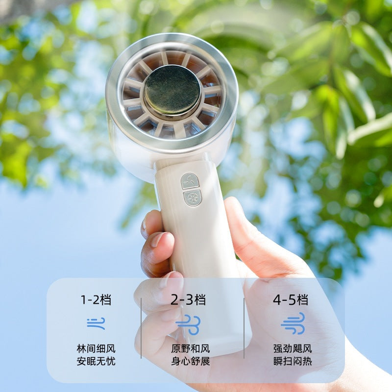 Women Portable Mini Cooling Fan with USB Connection and 5 Speeds Kalsten