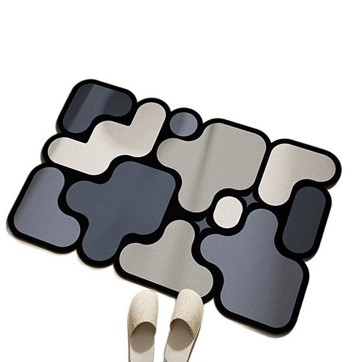 Modern Abstract Floor Mat Kalsten