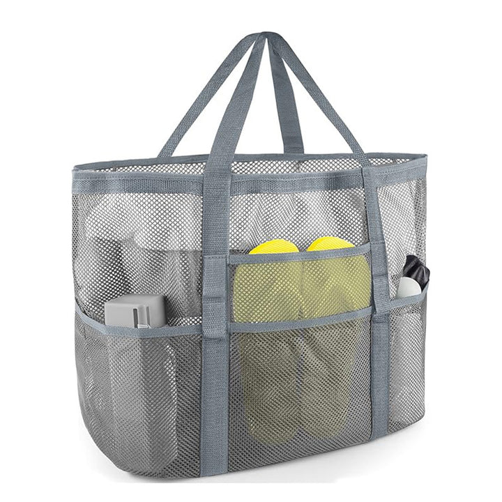 Practical Beach Tote Bag Made of Breathable Mesh Material Kalsten