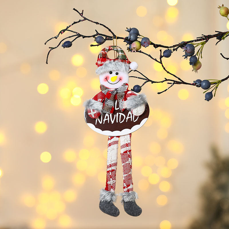Festive Snowman Shelf Decoration Kalsten