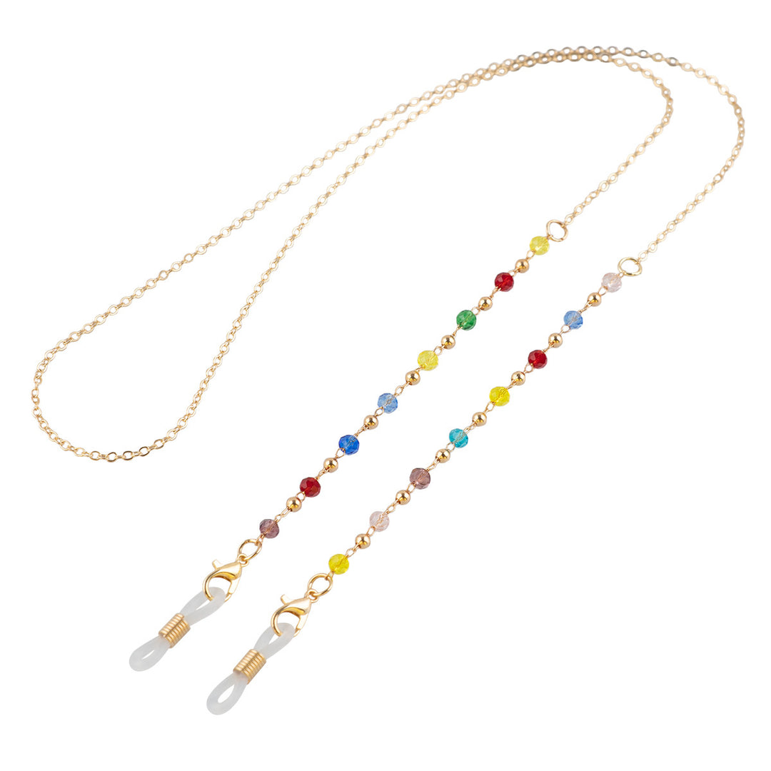 Colorful Crystal Decorative Eyewear Chain Kalsten