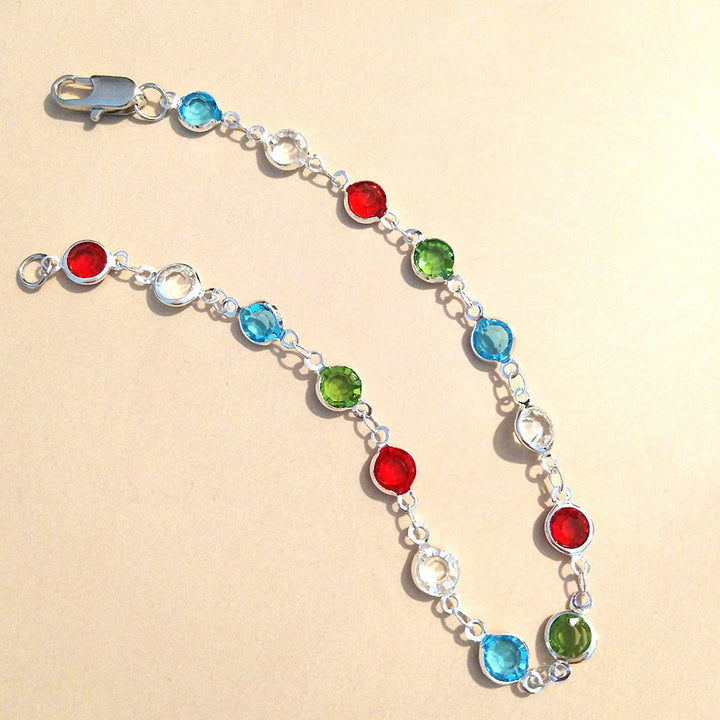 Multi-Color Gemstone Bracelet Kalsten