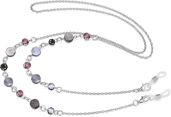 Elegant Beaded Eyewear Chain Kalsten