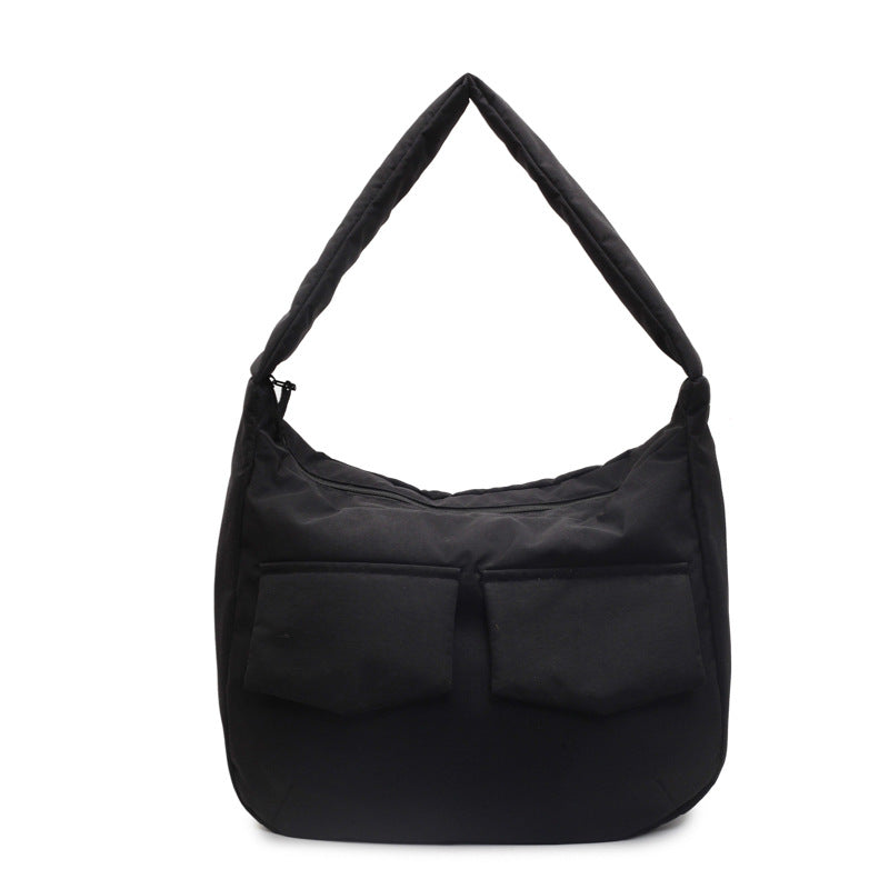 Soft Fabric Shoulder Hobo Bag Kalsten