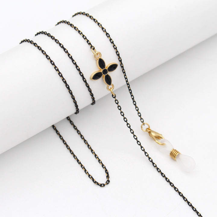 Elegant Crystal-Embellished Eyewear Chain Kalsten 1788159829