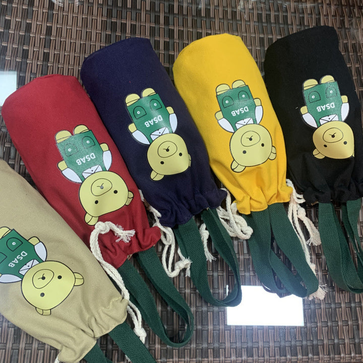 Kids' Cute Bear-Themed Water Bottle Sleeve Kalsten