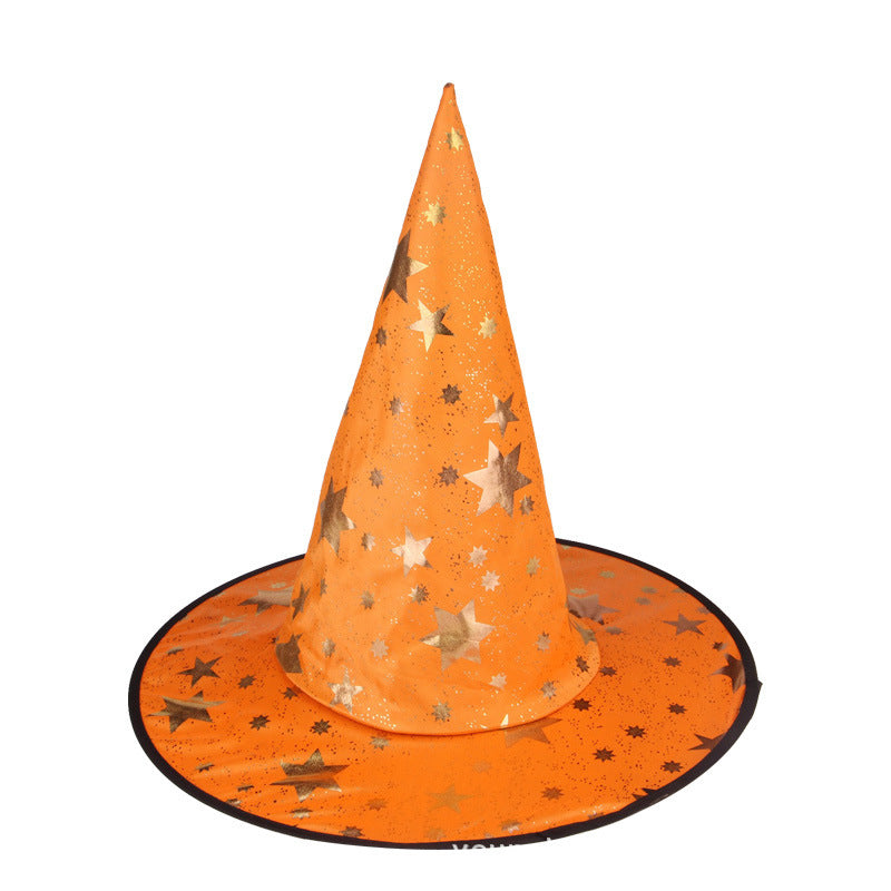 Glitter Starry Witch Hat