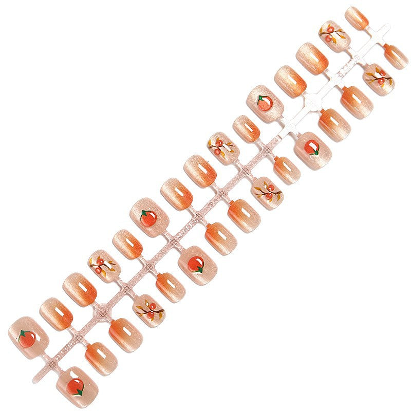 Artificial nail set with shiny 3D accents Kalsten