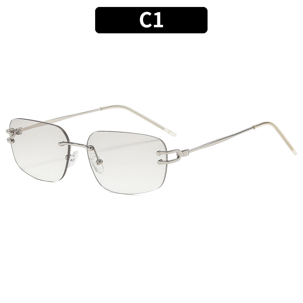 Minimalist Rectangular Sunglasses