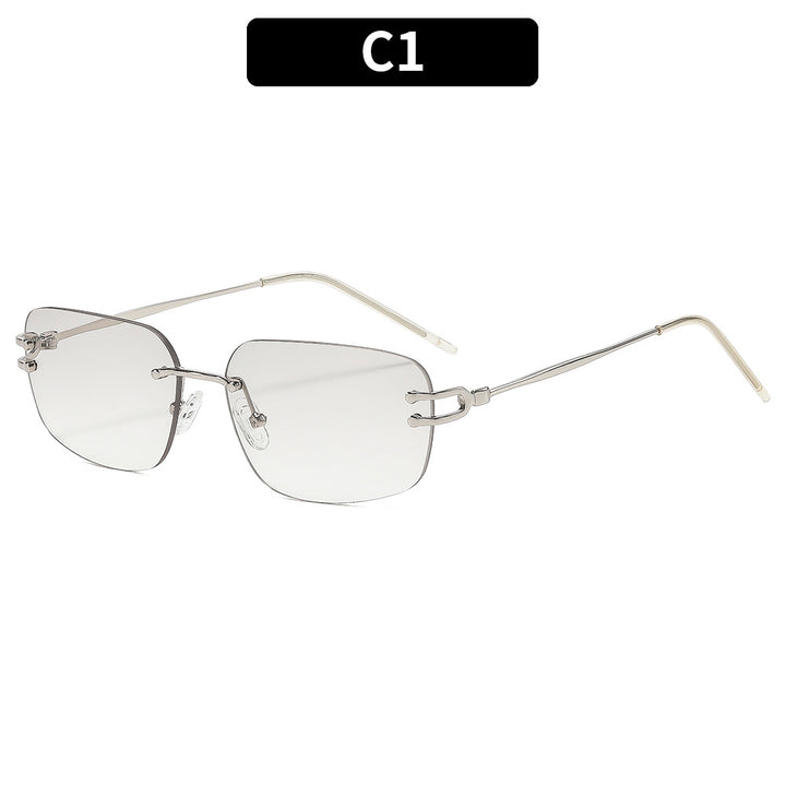 Minimalist Rectangular Sunglasses