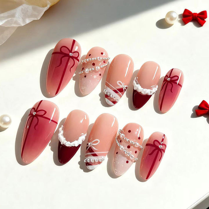 Glamorous Press-On Nail Art Set Kalsten