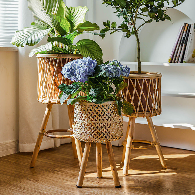 Decorative Woven Flower Planters Kalsten