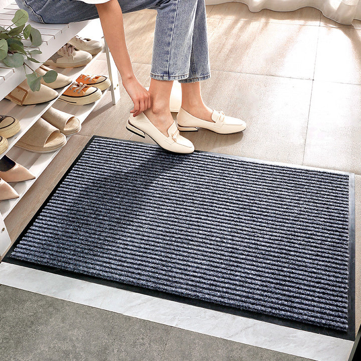 Striped Non-Slip Entry Mat Kalsten