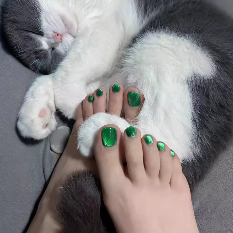 Premium Gel Press-On Toenail Art Set Kalsten