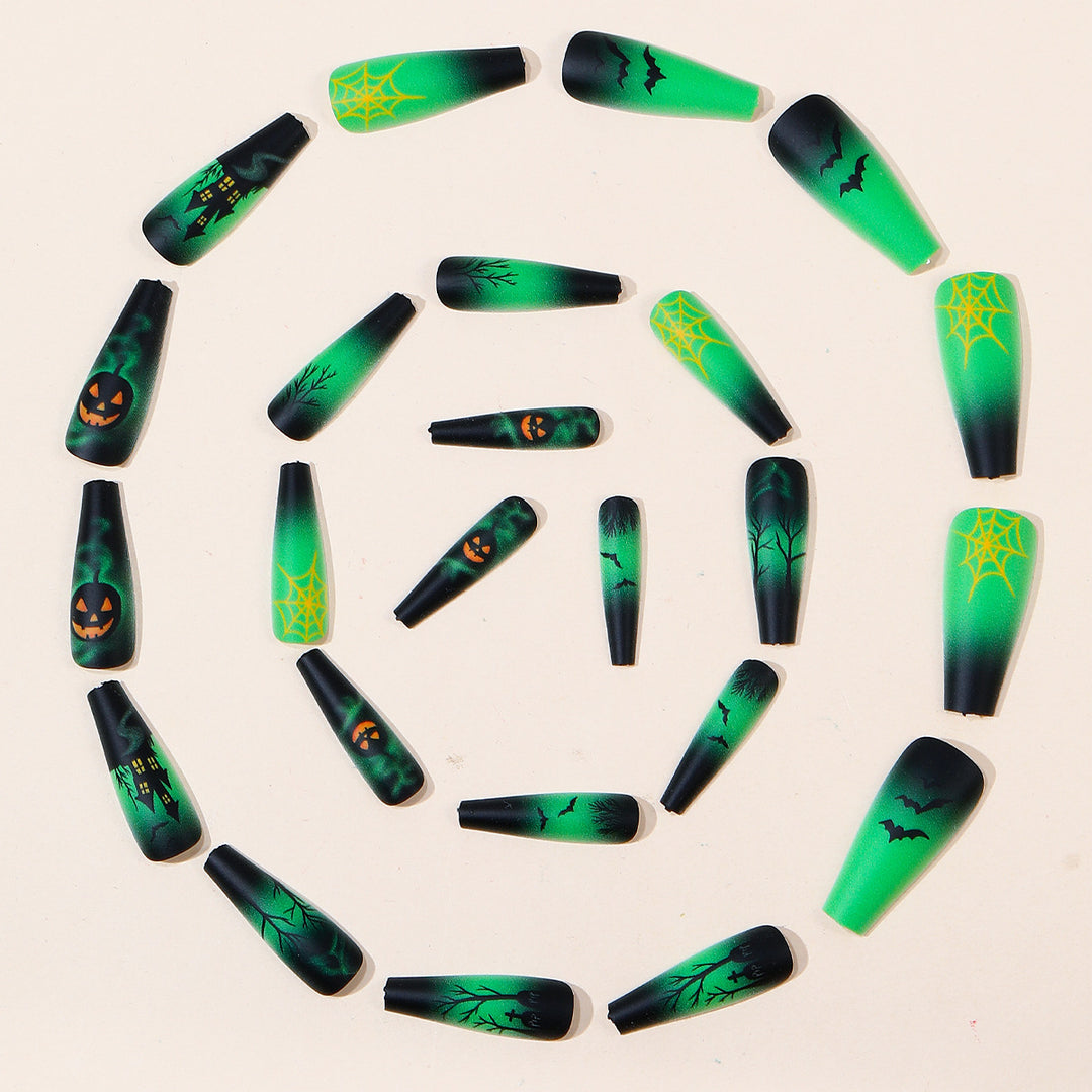 Spooky Halloween-Themed 3D Nail Art Extensions Kalsten