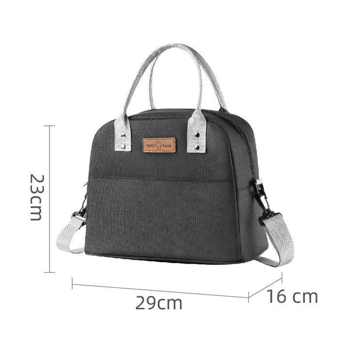 Insulated Lunch Tote with Side Pocket Kalsten