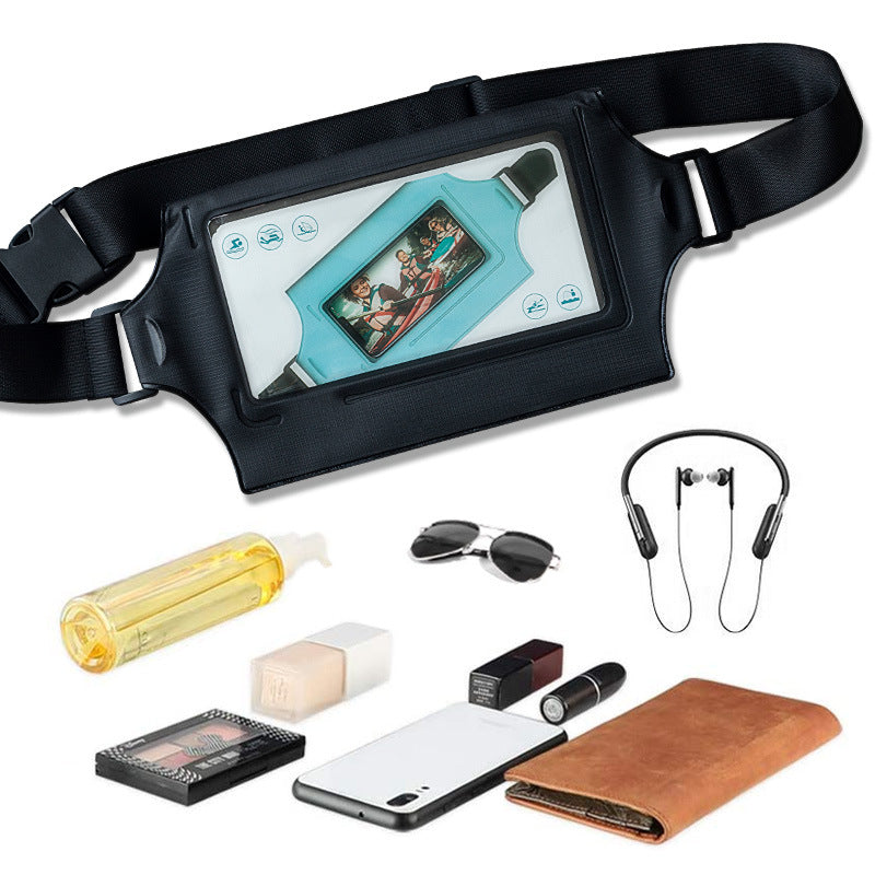 Waist bag with transparent phone pouch Kalsten