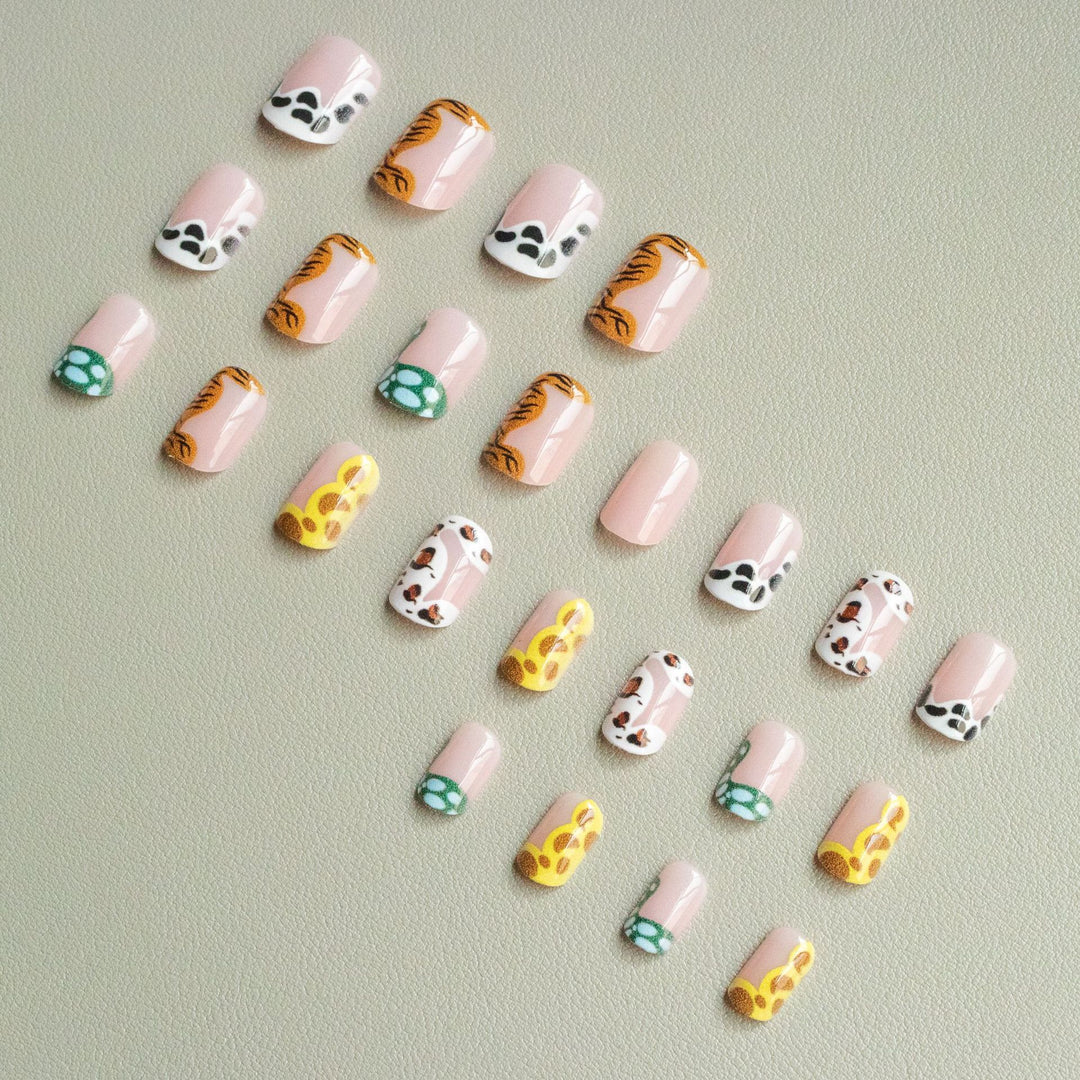 Artistic Wildlife Nail Art Kit
