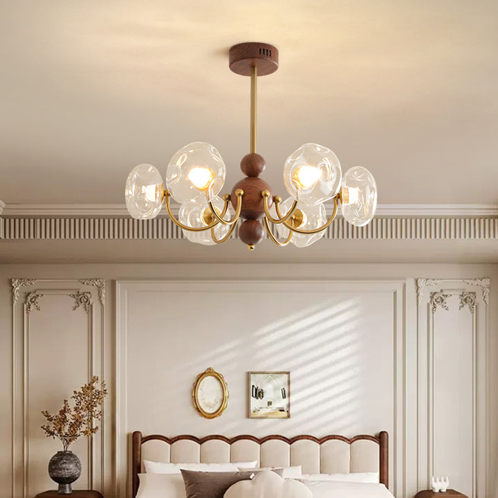 Artistic Glass Pendant Chandelier