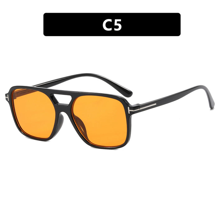 Ladies elegant geometric sunglasses with stylish frame Kalsten