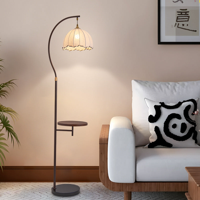 Modern Stylish Floor Lamp with Side Table