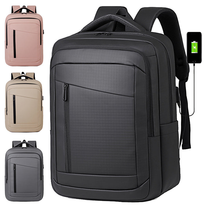Backpack with Expandable Compartment System and Breathable Back Kalsten