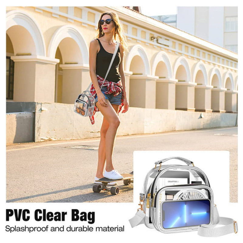 Transparent Shoulder Bag Kalsten