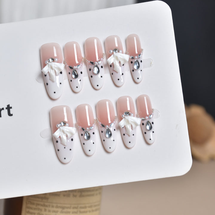 Decorative Animal Print Press-On Nail Set Kalsten