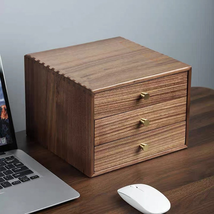 Wooden Drawer Storage Unit Kalsten
