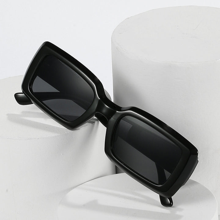 Oversized Geometric Sunglasses with Gradient Lenses Kalsten