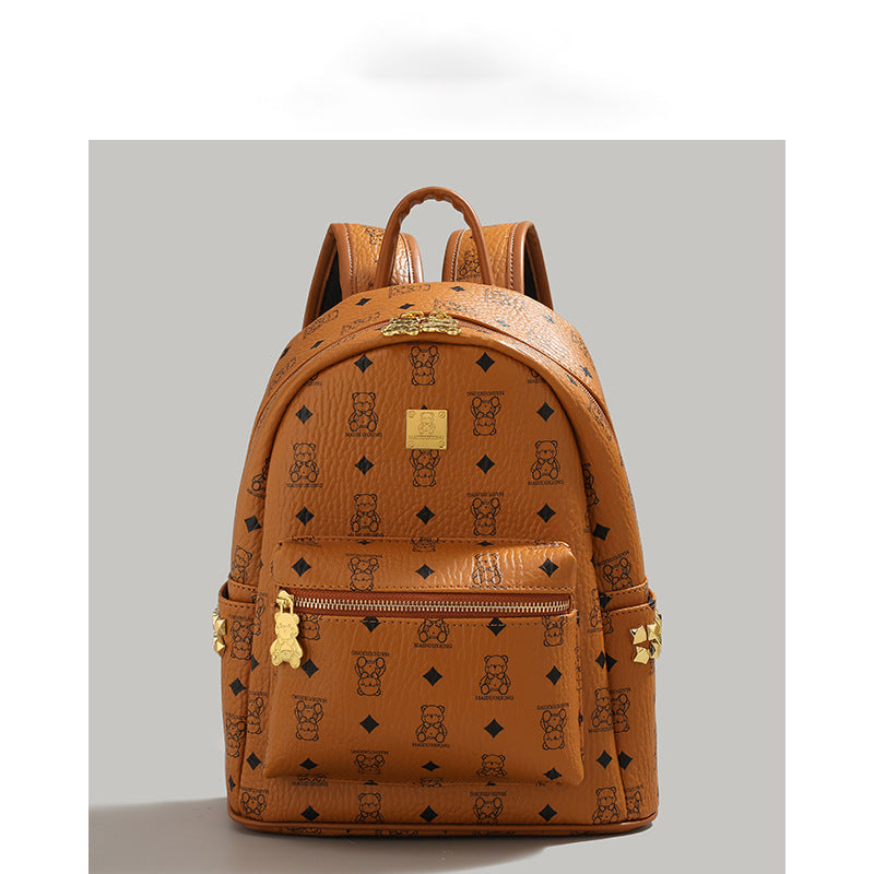 Stylish Character-Printed Backpack Kalsten