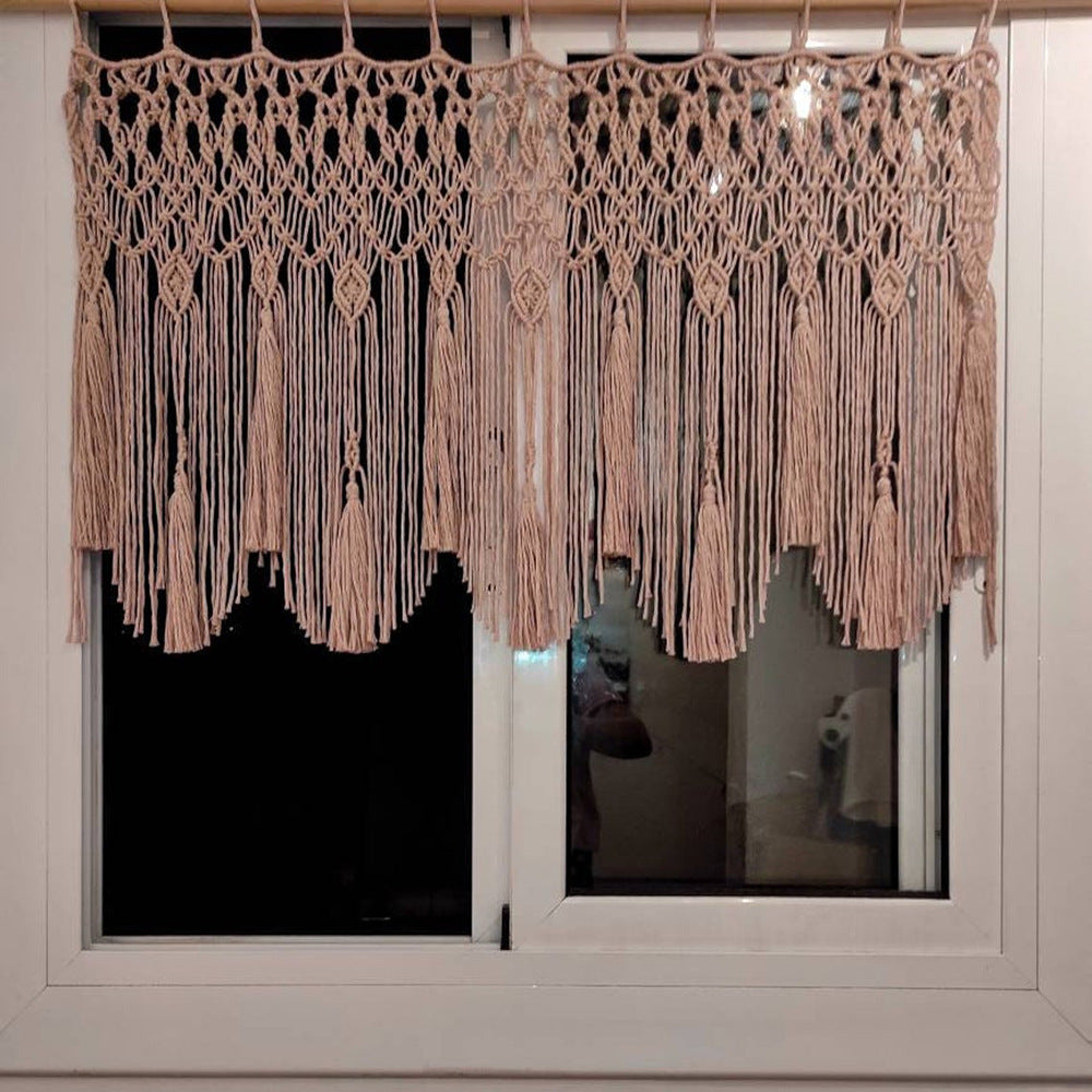 Macrame Decor Curtain