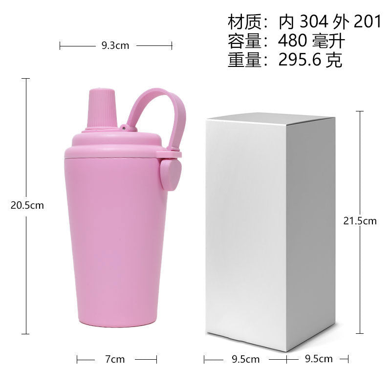 Women's Ergonomic Sports Drinking Cup with Practical Drinking Opening Kalsten