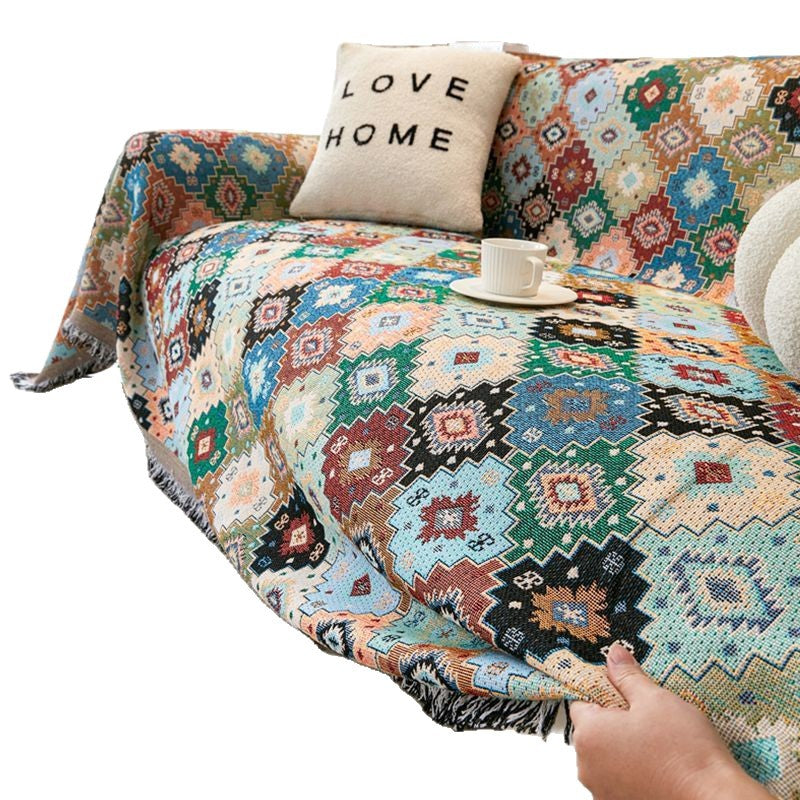 Zigzag Pattern Decorative Throw Blanket