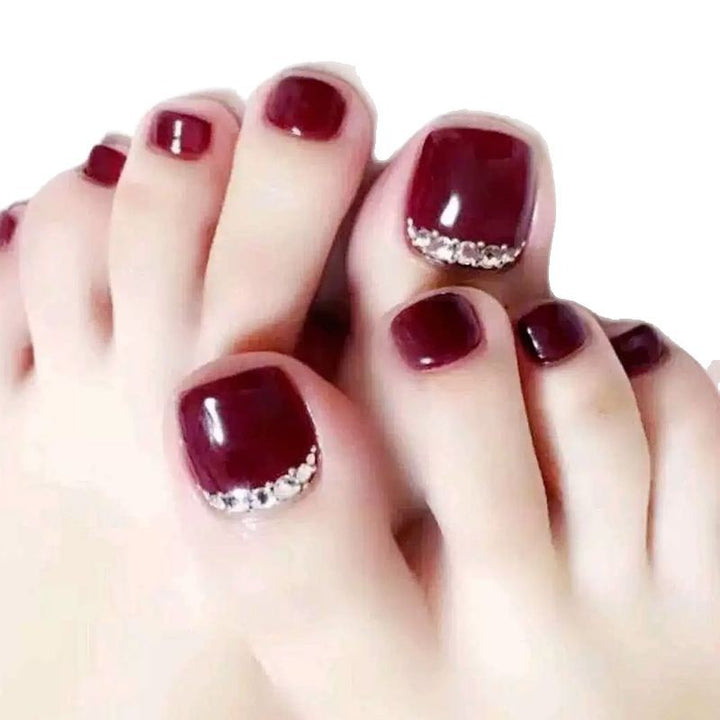 Premium Decorative Press-On Nail Set Kalsten