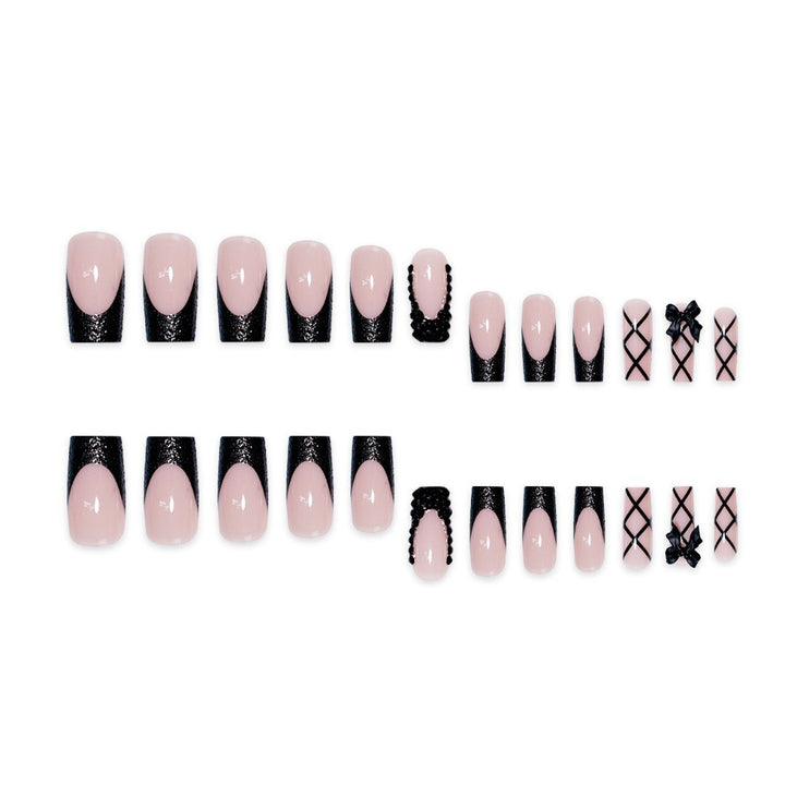 Stiletto Nail Art Extensions with Decorative Accents Kalsten