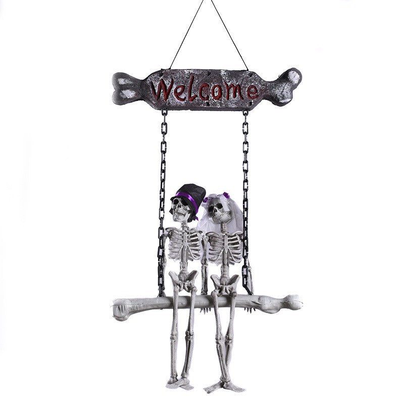 Decorative Hanging Skeleton Couple Kalsten