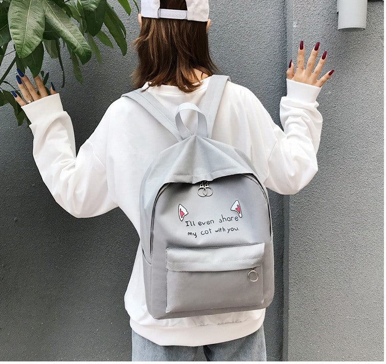 Cute Cartoon Animal-Themed Backpack Kalsten